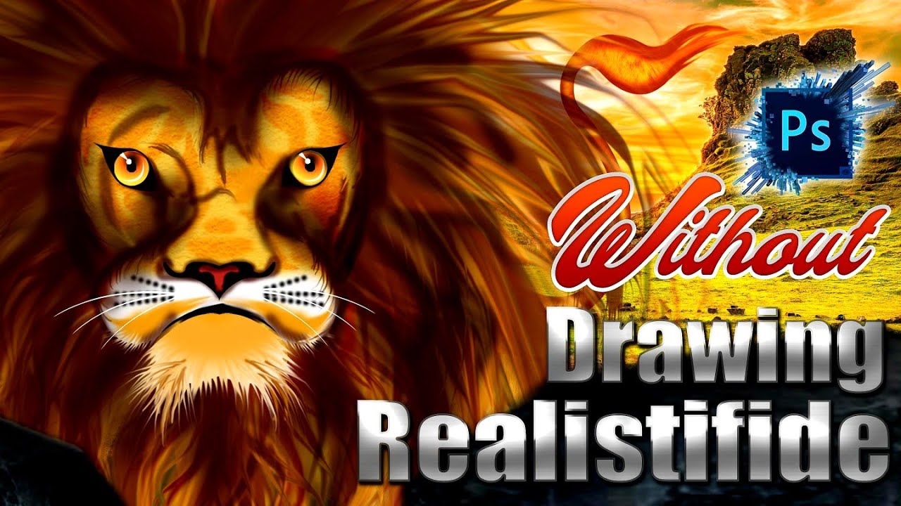 Without Drawing Realistifide | Making Animated Characters in Photoshop