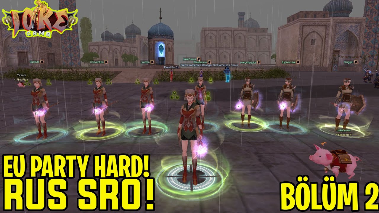 SİLKROAD ONLİNE | RUSSRO SIFIRDAN EU PARTY CRAPLERDE! | KOKORU MACERAMIZ VE HAZİN SON #russro2