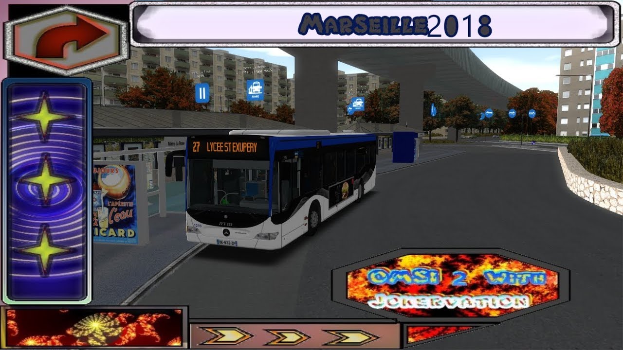OMSI 2 with Jokervation | Marseille2018 | 27 | Citaro Facelift