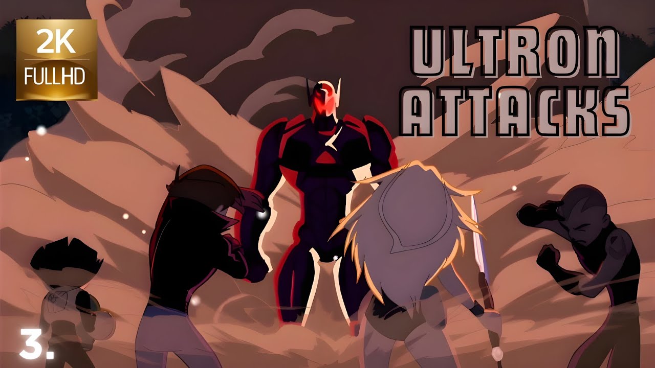 Ultron Finds The Kids | Next Avengers Heroes Of Tomorrow | FULL HD
