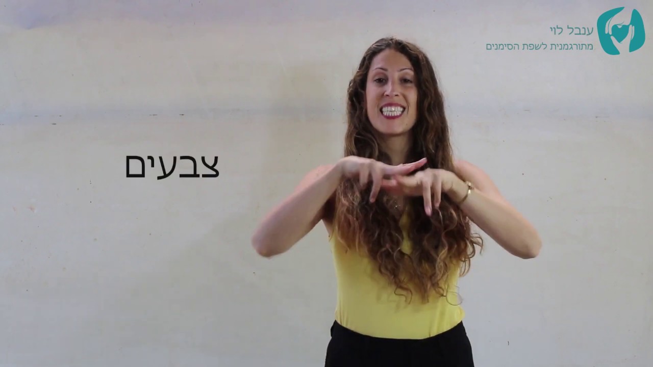 בואו ללמוד את שפת הסימנים למתחילים. משפחה, מקומות וצבעים