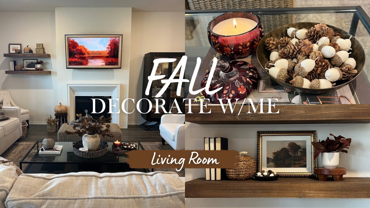 Cozy, Relaxing Fall Decorate w/me
