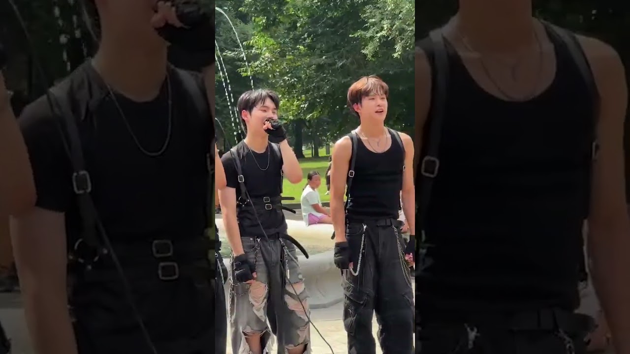 NEWBEAT busking in Boston day 3 | IG live 3