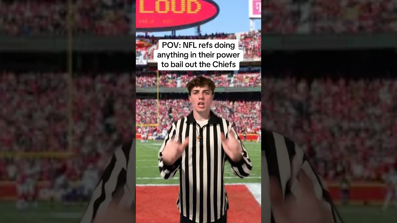 POV: NFL refs helping the Chiefs again…