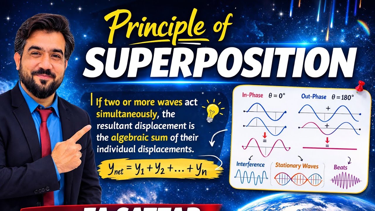 FSC Physics Book-1 Ch#07 Principle of SUPERPOSITION