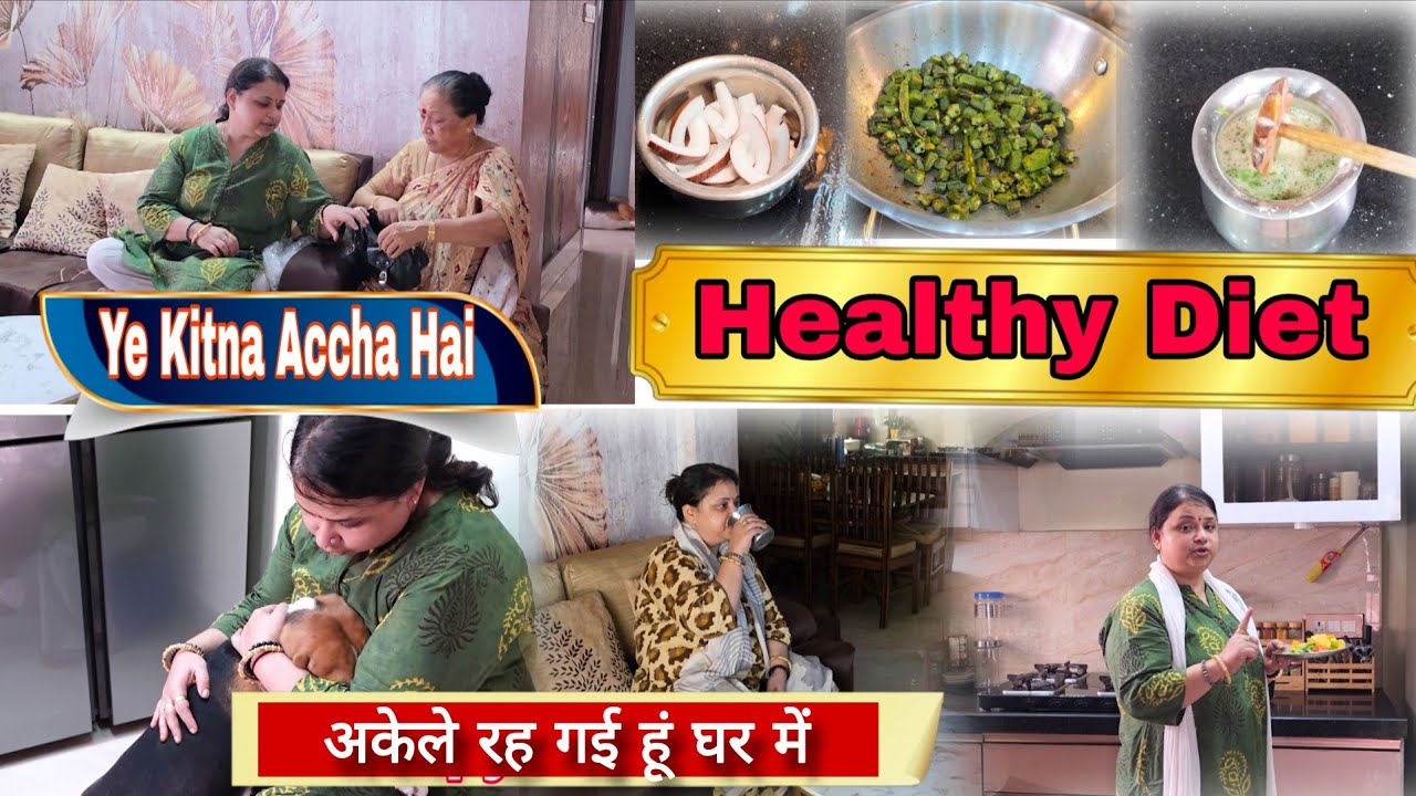घर में बिल्कुल अकेली रह गई हूं 😌 उसके बिना कुछ अच्छा नहीं लग रहा है || 