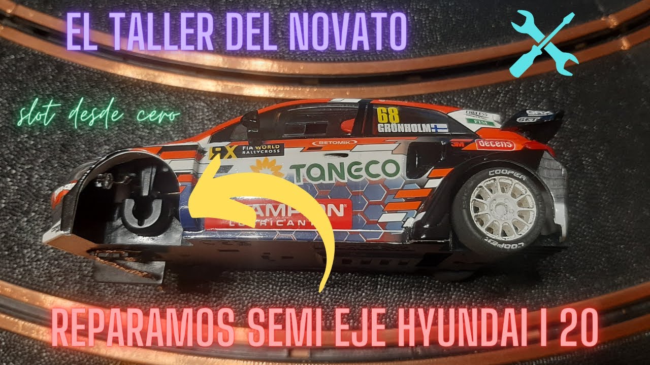 reparacion hyundai i 20 de scalextric