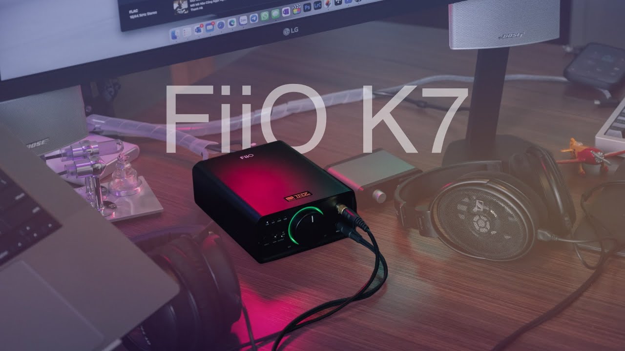 Trên tay FiiO K7: Dual DAC AKM, THX 788+, giá khá ổn để trải nghiệm Hi-Res Audio