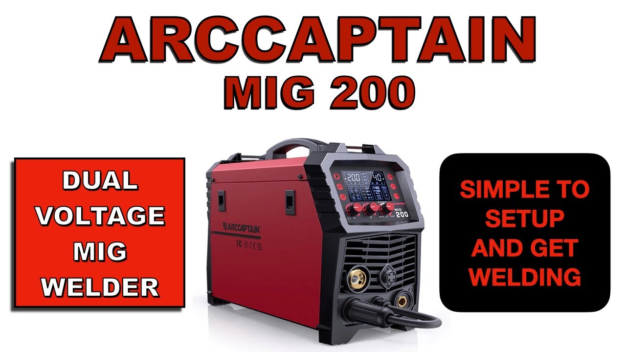 Обзор ArcCaptain MIG 200 и мобильная сварка в полевых условиях