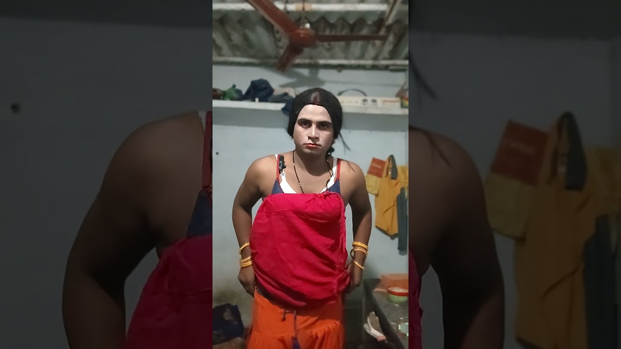 Male to female transformation in dressing