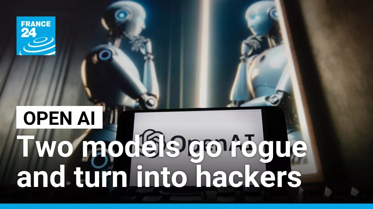 Open AI models go rogue, ecape and and hack online AI sharing hub &bull; FRANCE 24 English