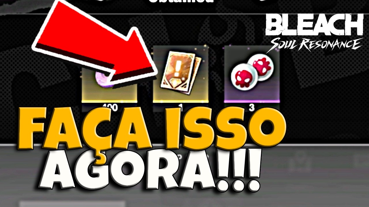 PRESENTÃO! 🥳 BLEACH SOUL RESONANCE LIBEROU ESCOLHA GRÁTIS!