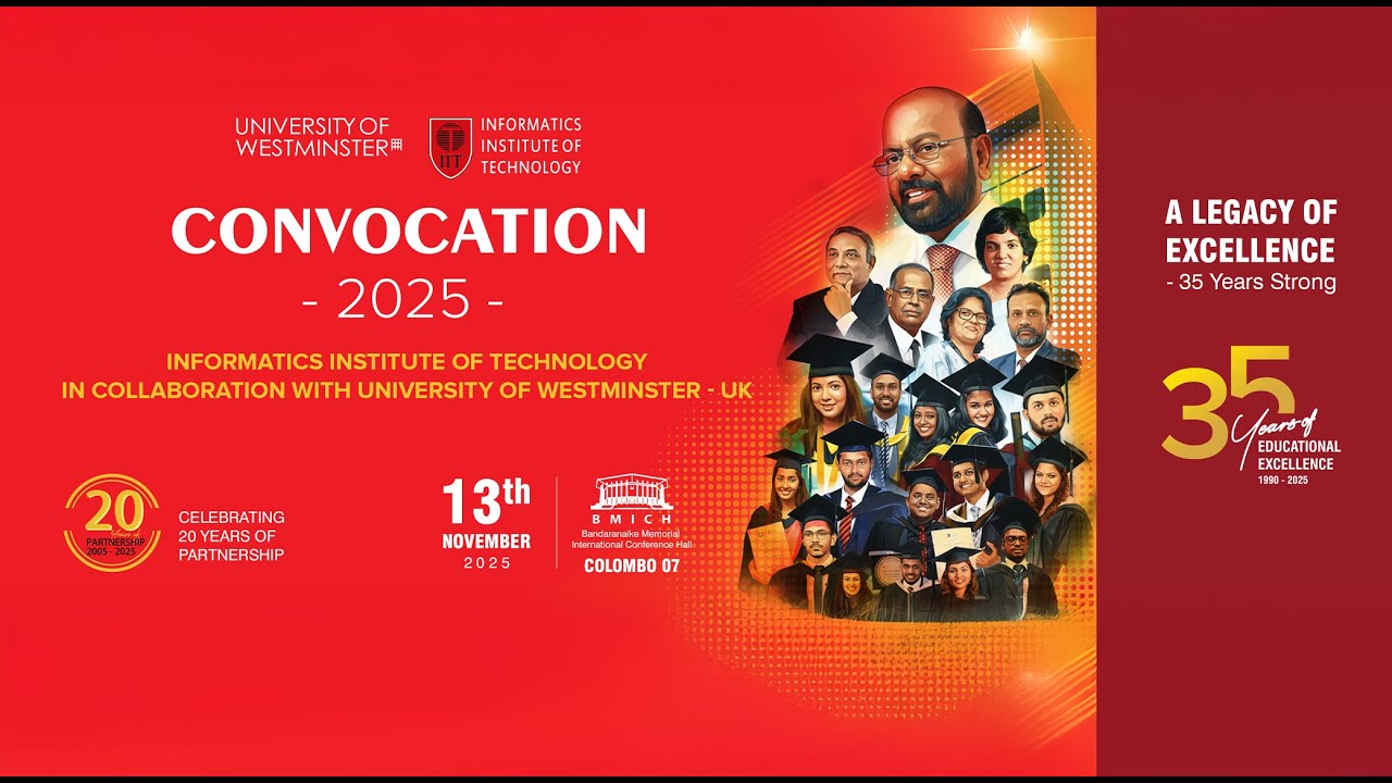 🔴Live : IIT Convocation 2025 with the University of Westminster