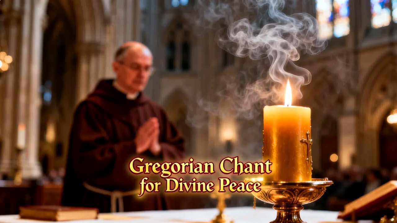 Gregorian Chant for Healing Sleep and Holy Grace | Benedictine Ambience and Sacred Balance