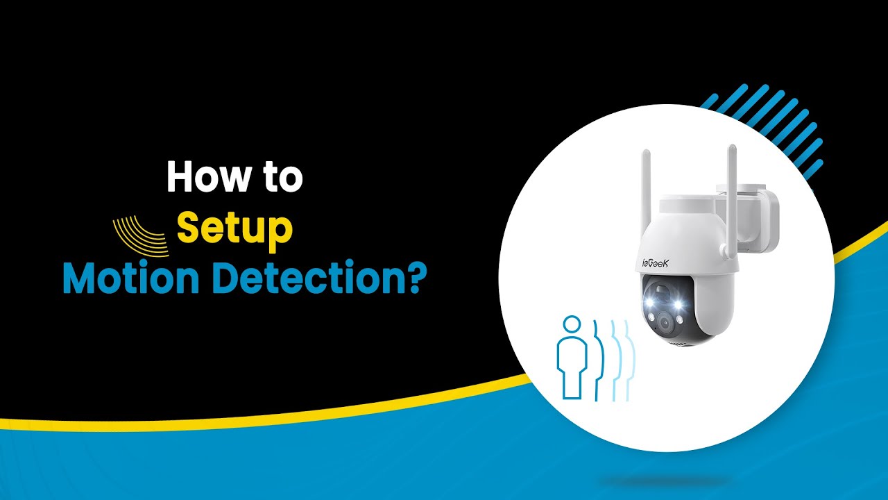How to set up Motion Detection on the ieGeek Cam APP | How to