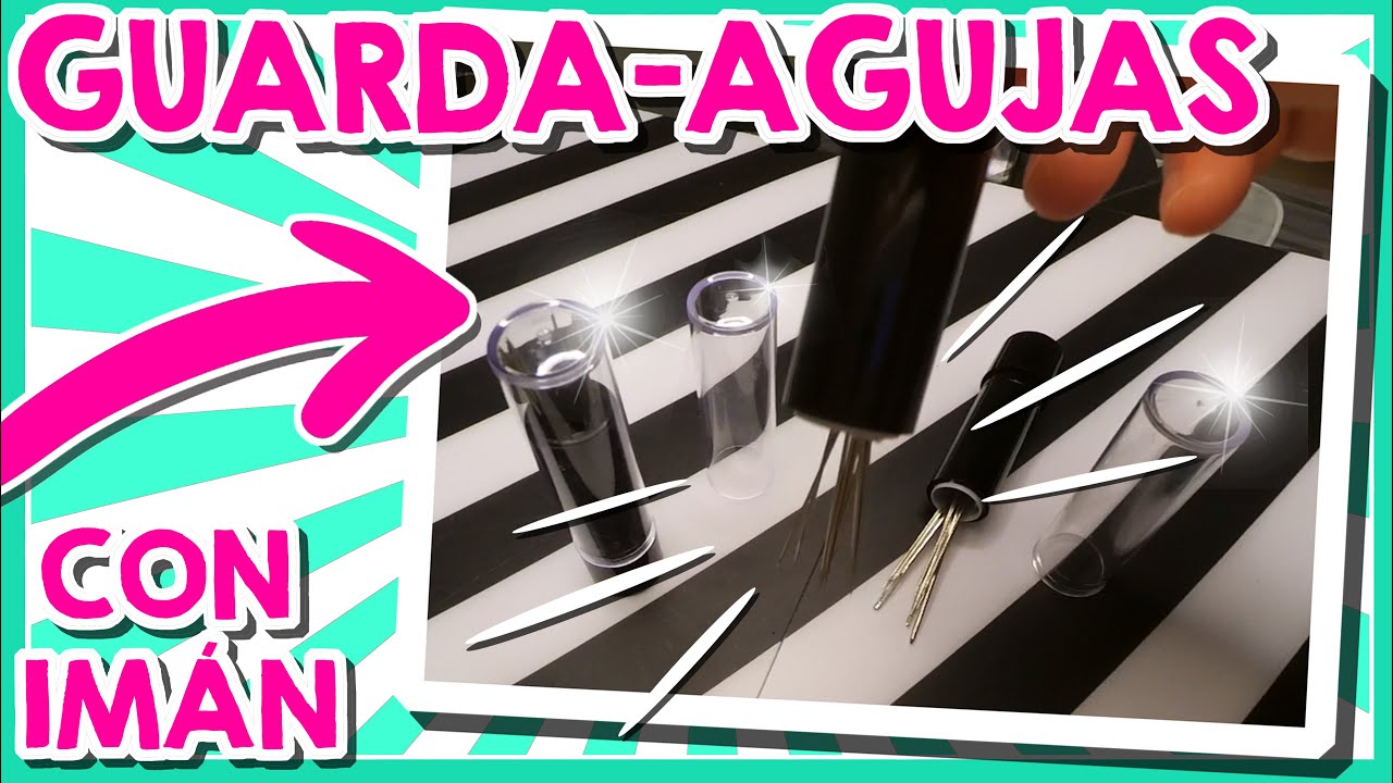 Haz🧵 tus propios guarda-agujas 🧷 con imán (formato grande y formato compacto) - DIY, DECO, TUTORIAL