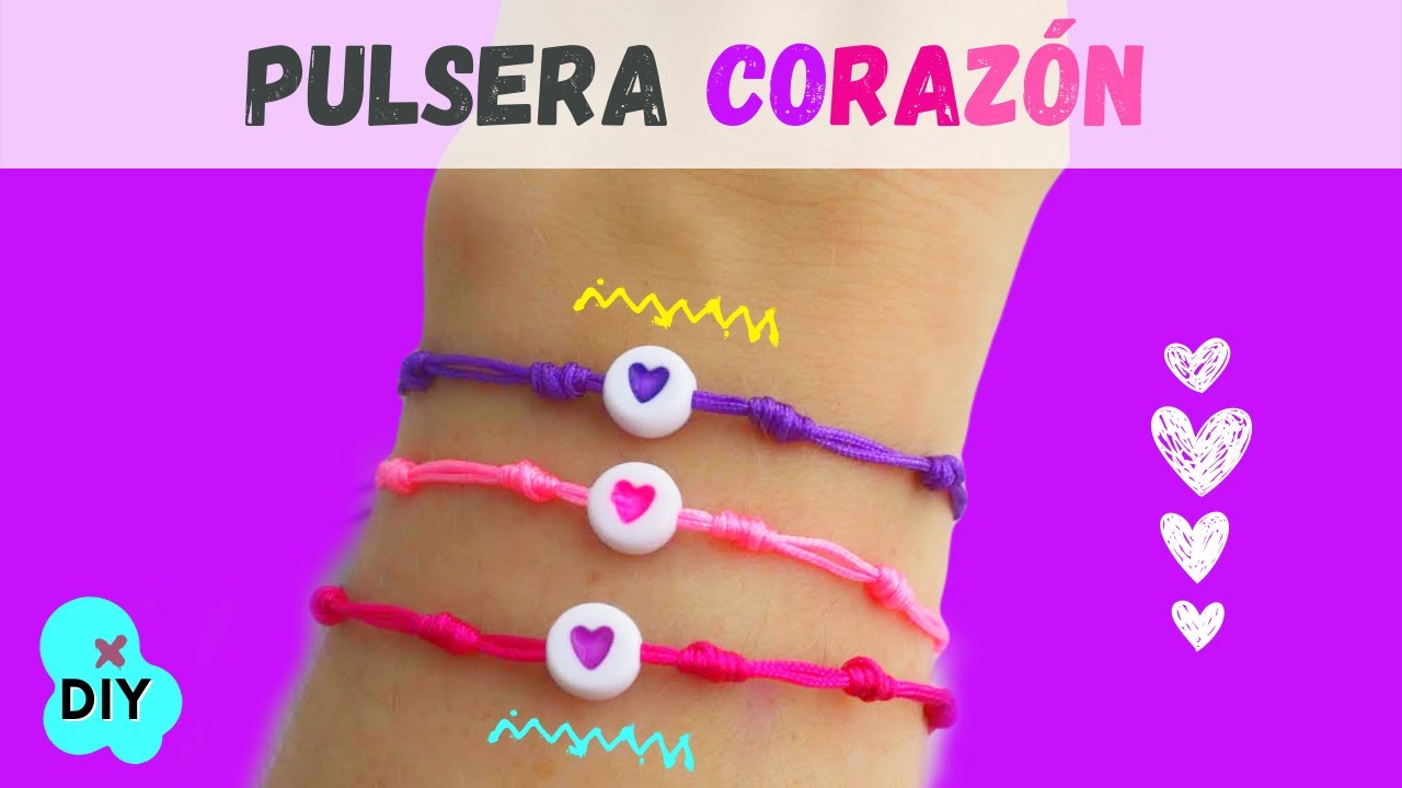 💙 Como hacer PULSERAS de HILO con NUDOS FRANCISCANOS fáciles y rápidas / Pulseras aesthetic