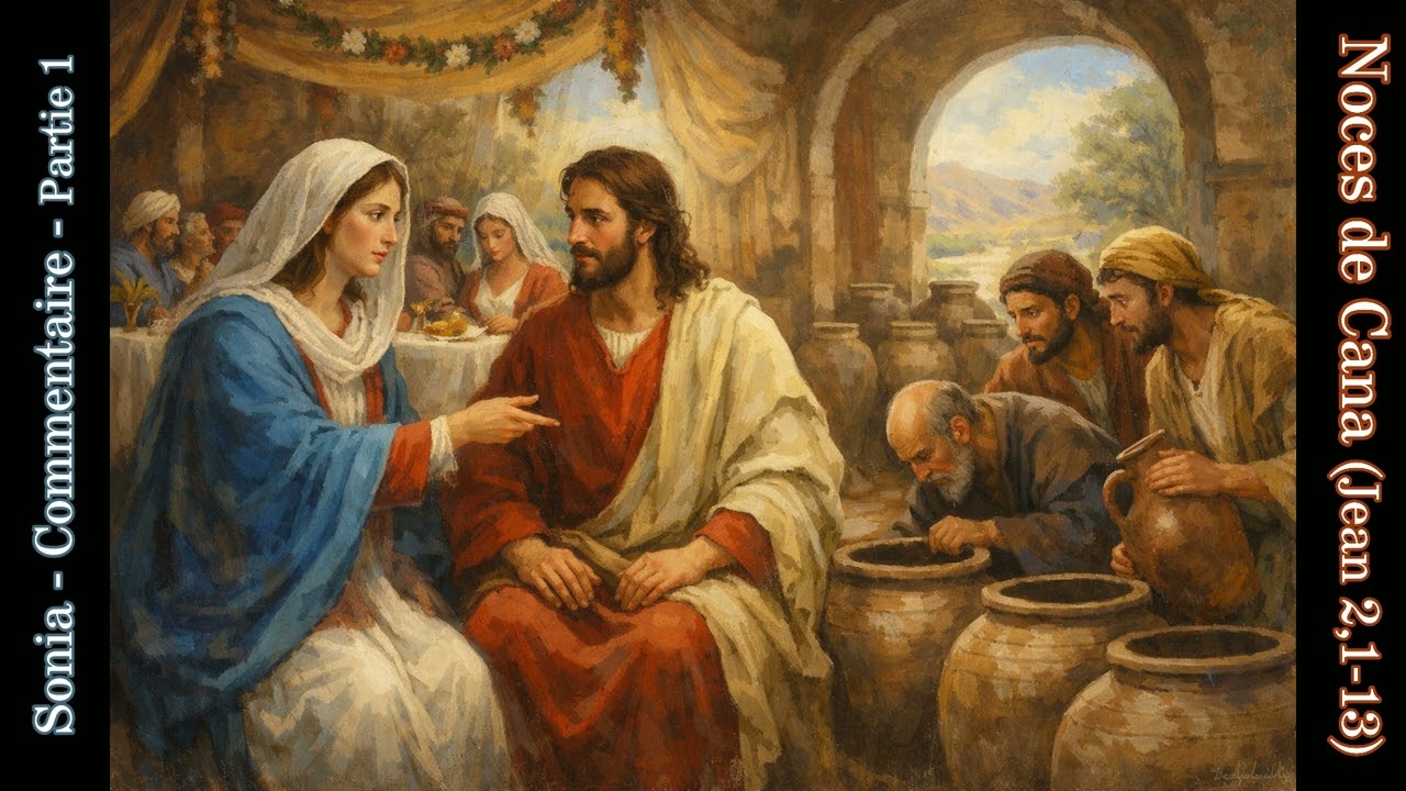 Sonia-Carole Emonot – Commentaire des Noces de Cana – Jn 2,1-13– Partie 1