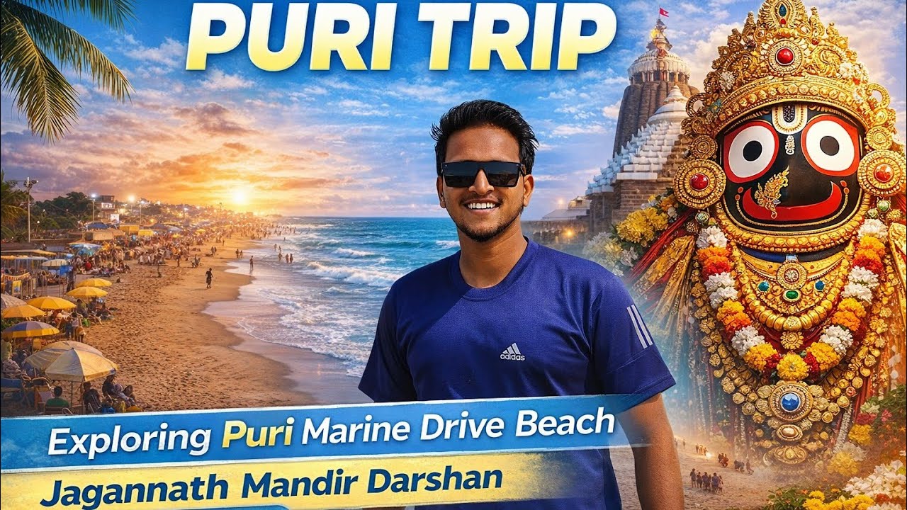 | PURI TRIP | EXPLORING FIRST TIME AND MY FIRST VLOGGING EXPERIENCE 