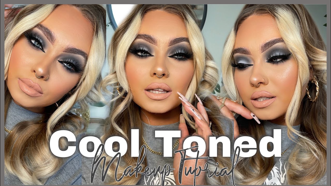 GRWM | Smokey COOL TONED Matte Eyes! | Makeup Tutorial
