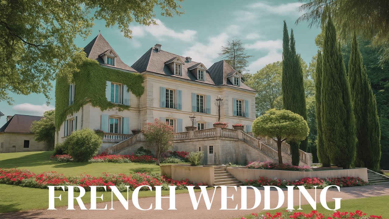 WEDDING IN FRANCE, DOMAINE DE LA FAUCONNIE