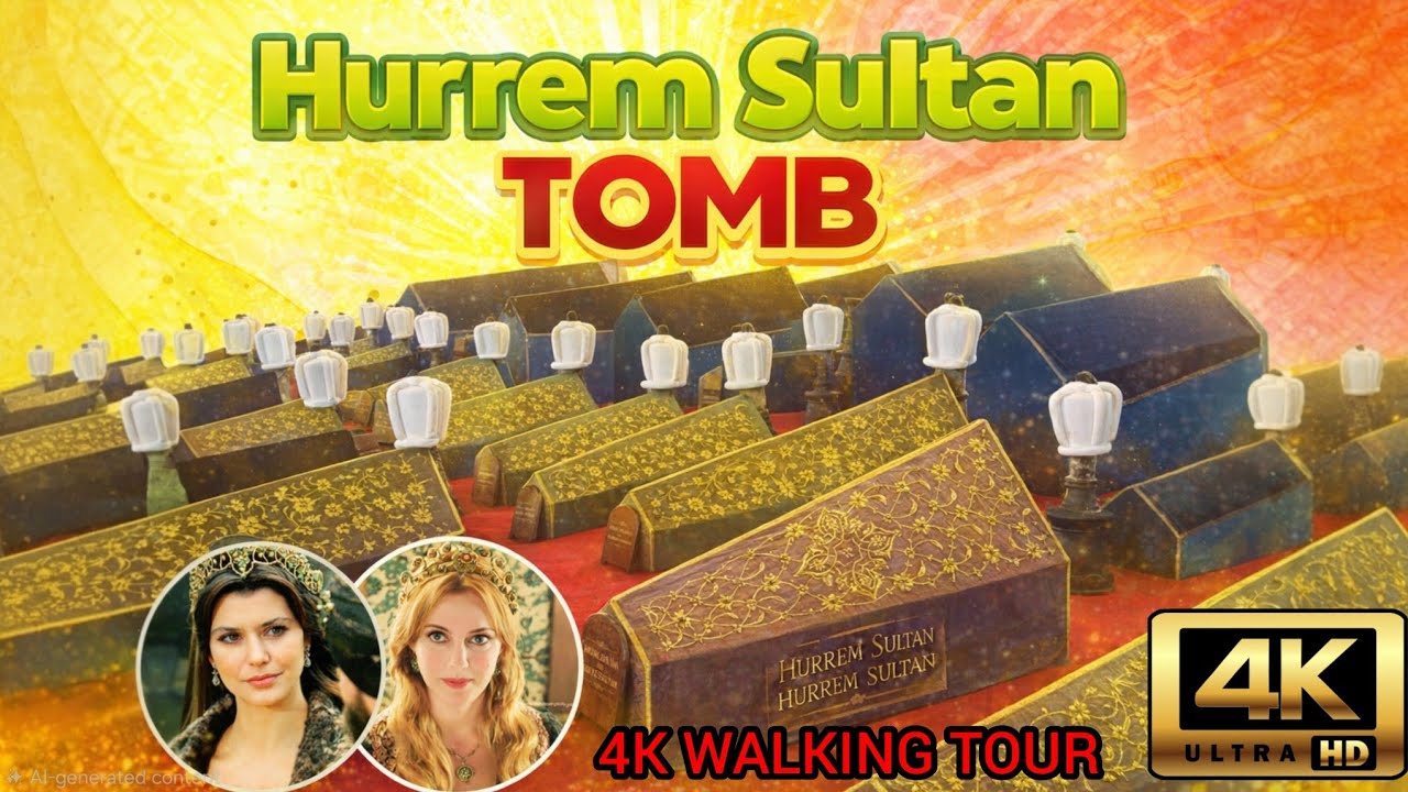 4K Walking Tour | Hurrem Sultan Tomb (Roxelana) – Istanbul