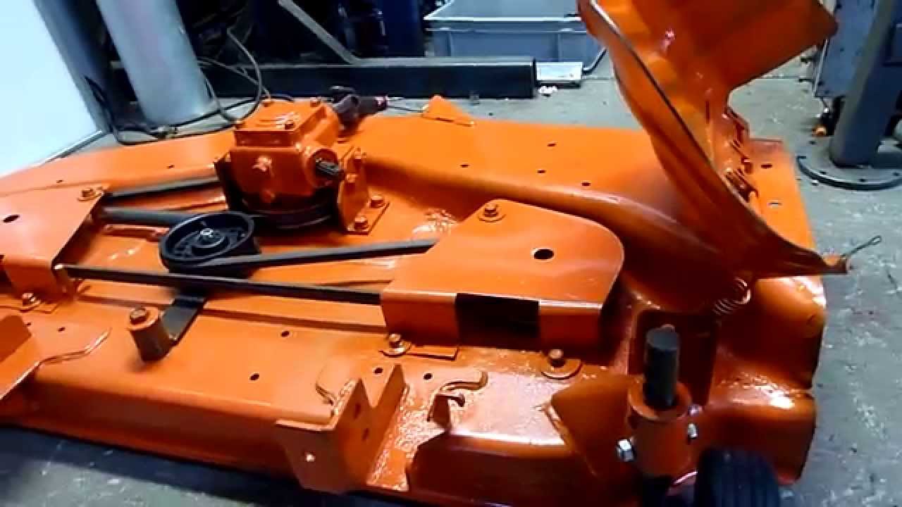 Kubota T1600 HST 44 deck rebuild 4