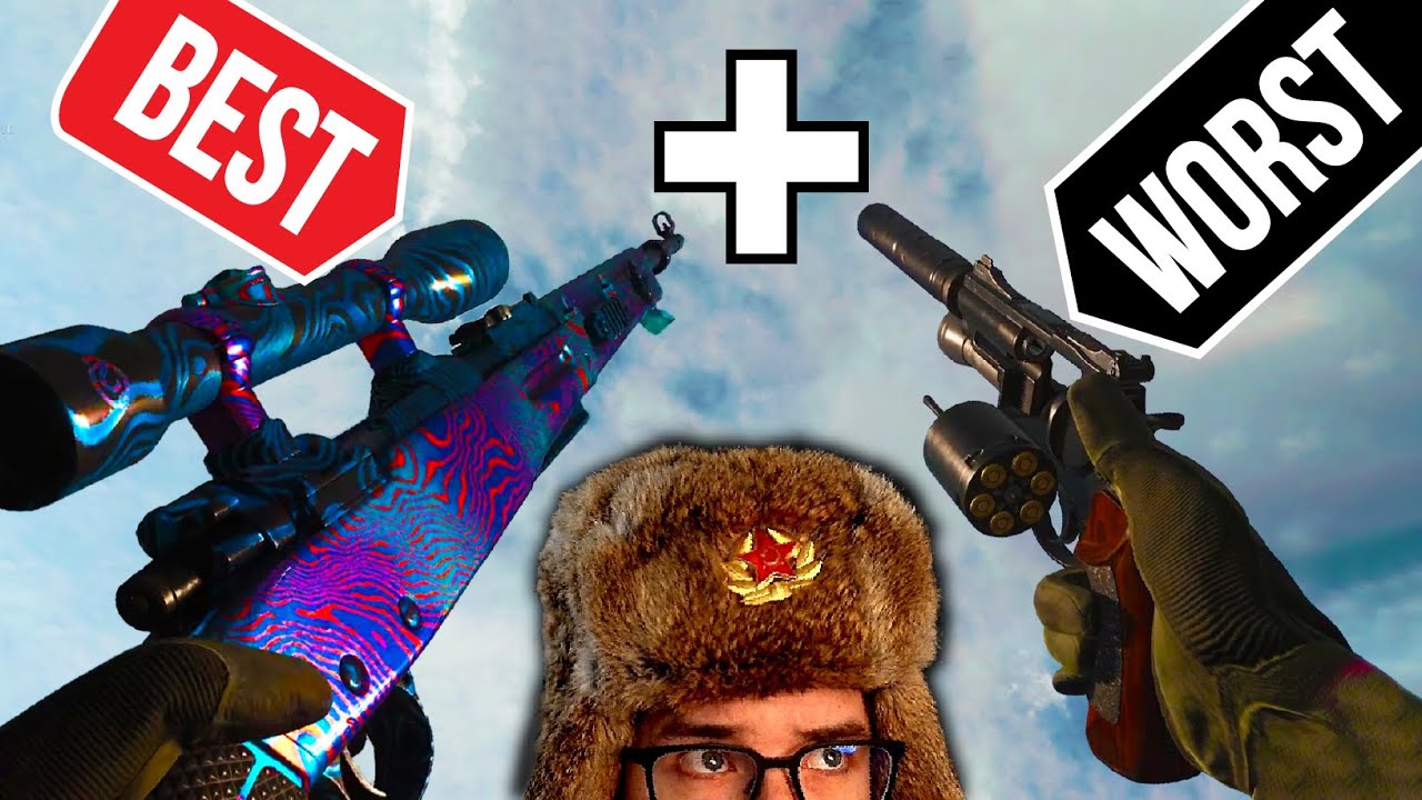 BEST sniper & WORST pistol CHALLENGE LOADOUT... the best Kar98 and a... Magnum?! (Cold War Season 3)