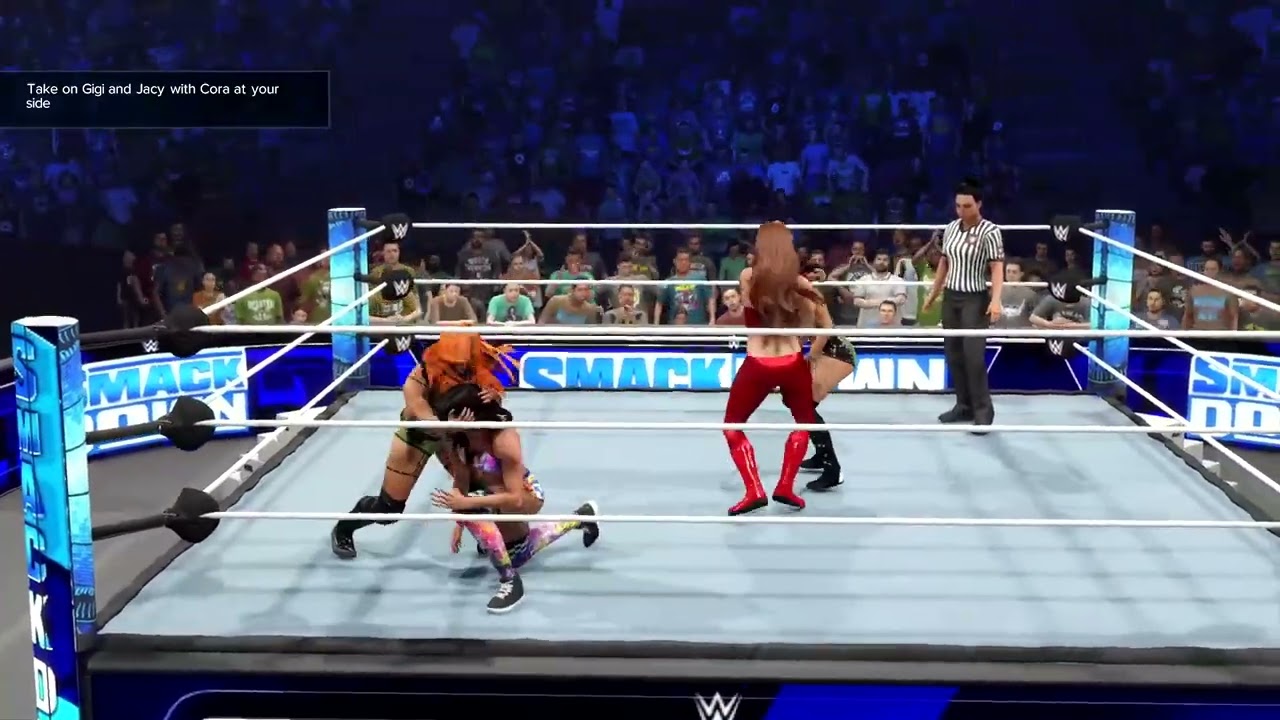 Connor5620: WWE 2K23 (MyRise The Legacy) Walkthrough Ep.22 vs Gigi & Jacy Jay (Secret Inquirer #3)
