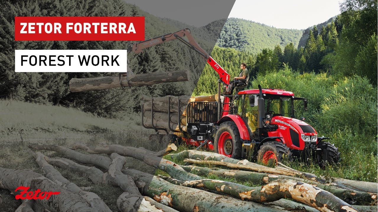 ZETOR FORTERRA - Forest work