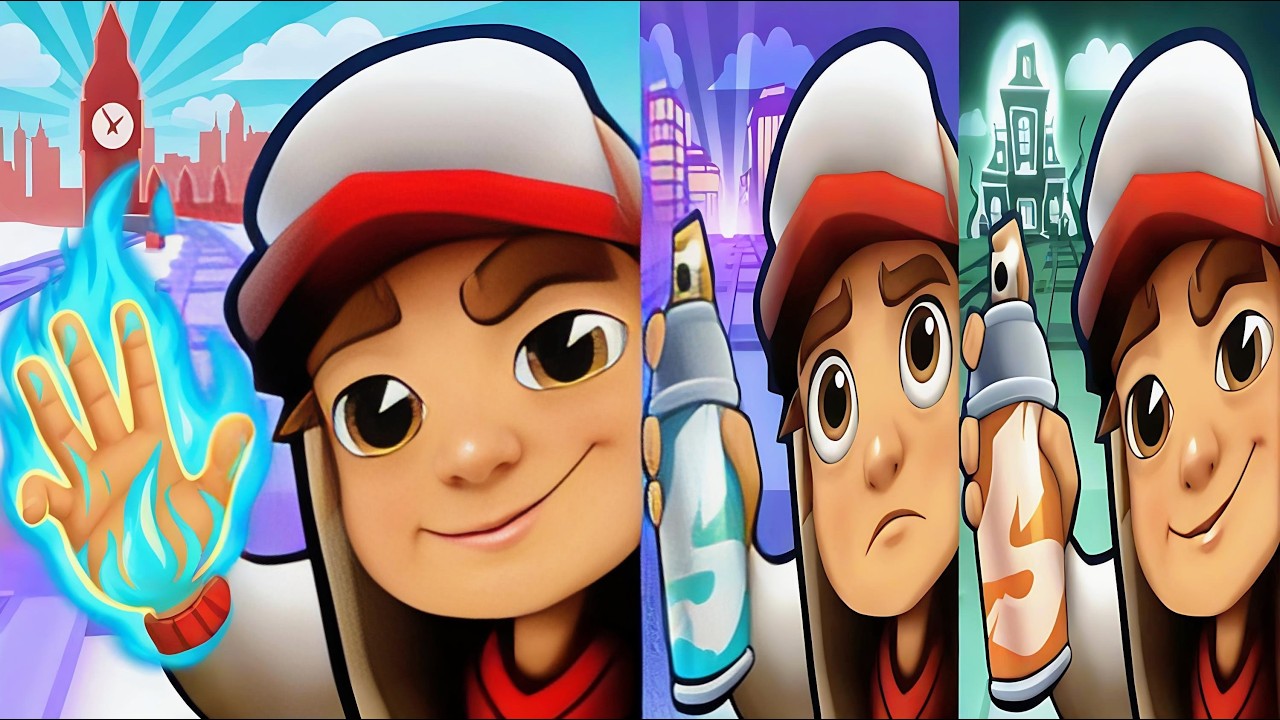 Subway Surfers: Лондон 2026 🆚 Пасха Эдинбург 2025 🆚 Барселона 2025 🆚 Haunted Hood 2024