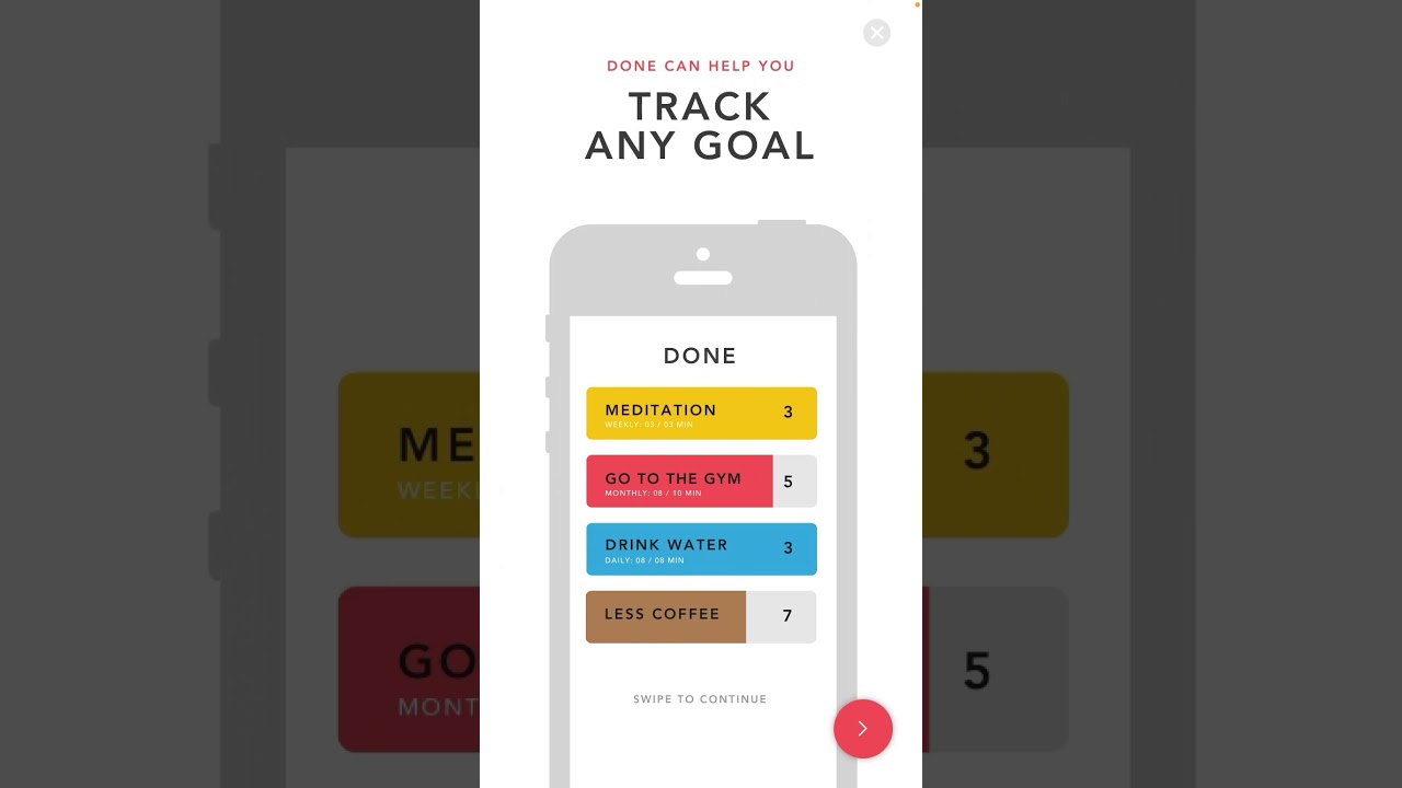 Done: a Simple Habit Tracker Overview