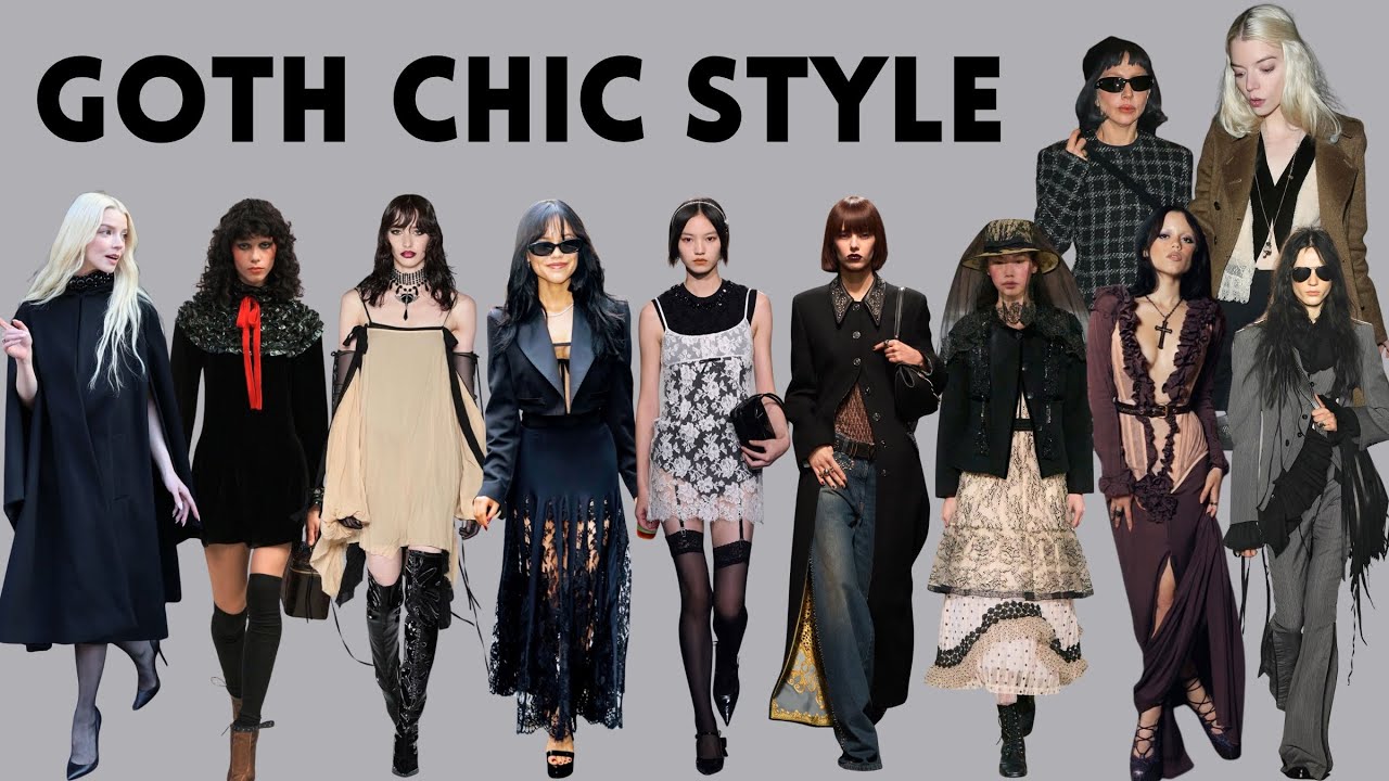 Fall 2025&rsquo;s Darkest Trend | How to Master Goth Girl Chic