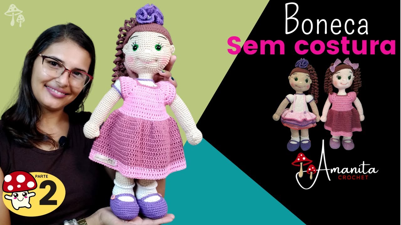 ∙∘○ amigurumi ○∘∙ Boneca sem costura » 2/5