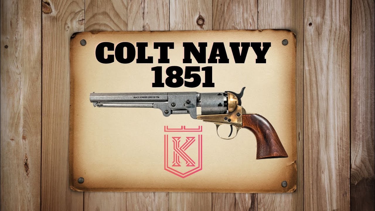 Armas del Oeste: El Colt Navy 1851 de Samuel Colt (replica KOLSER)