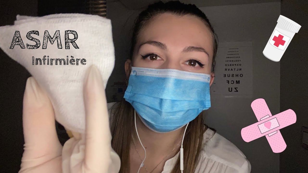 ASMR - Une infirmière scolaire prend soin de toi 💜🚑👩🏻‍⚕️ (Roleplay)