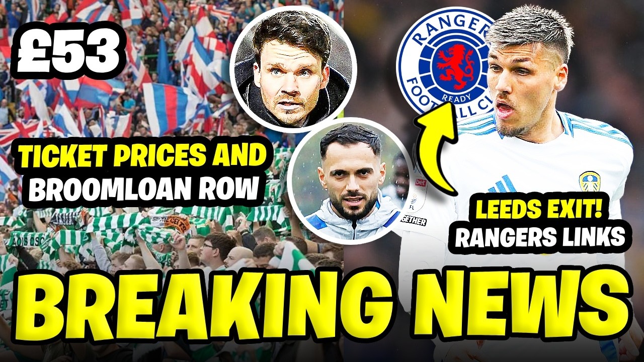 💥BOMBSHELL! £53 OLD-FIRM TICKETS, ROHL DROPS GASSAMA, 49ERS LINKS SET UP PIROE DEAL! RANGERS FC NEWS