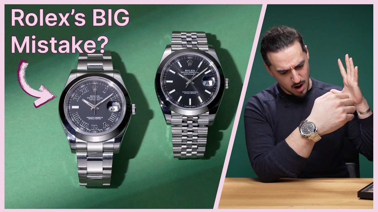 Rolex Datejust II vs Datejust 41 | Rolex made a MISTAKE?