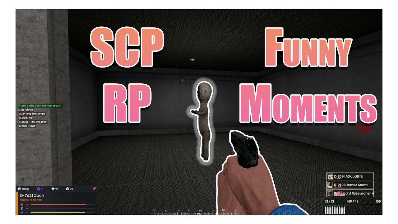 He Gave Birth In Gmod SCP RP?! Gmod Funny Moments