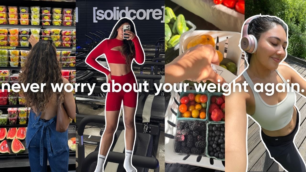 how i lost 20 pounds EASILY without even trying (no calorie restricting)