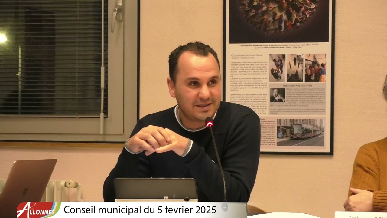 Conseil Municiapal du 5 février 2025