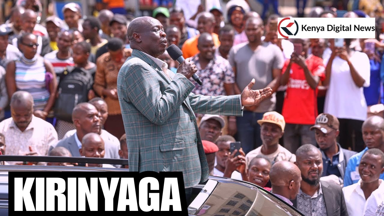 LIVE: Former DP Gachagua and his Allies Roaring in Kirinyaga