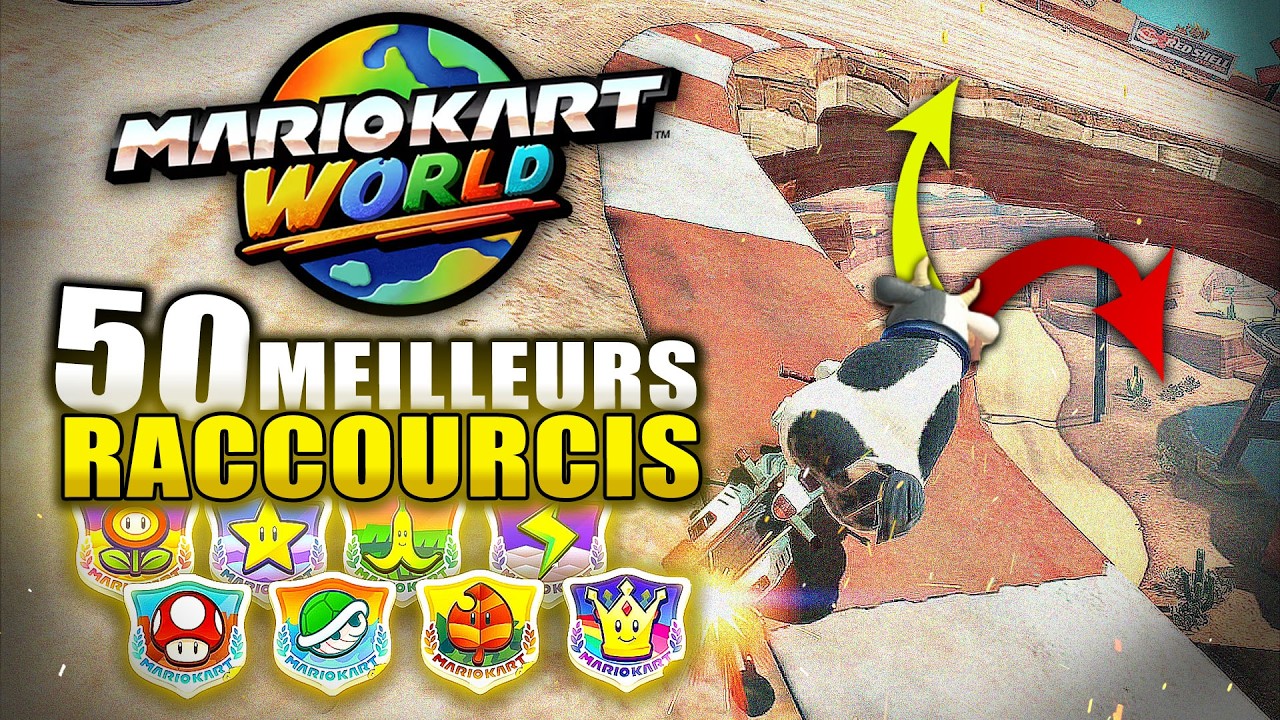 Mario Kart World : Tous les RACCOURCIS & Passages Secrets (Records du Monde) 🔥 Tous les Circuits