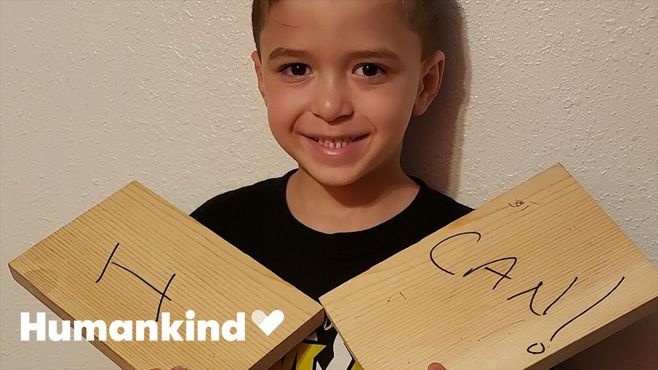 Karate dojo erupts in cheers when boy breaks board | Humankind
