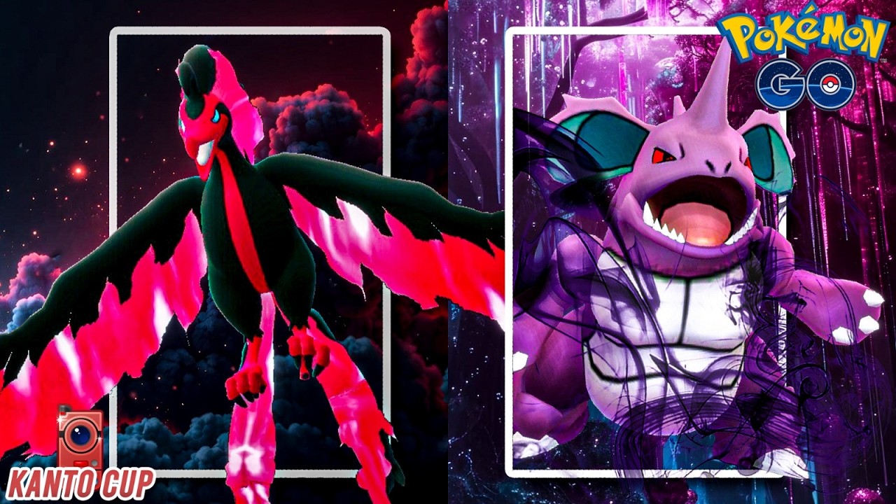 MÁS RÁPIDO QUE NUNCA ¡EL BUFF DE MOLTRES GALAR Y NIDOKING SHADOW EN KANTO CUP!