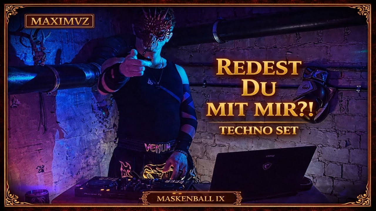 *BIG FAIL* REDEST DU MIT MIR?! | Dark Melodic Techno Live Set | Underground Mix | MAXIMVZ