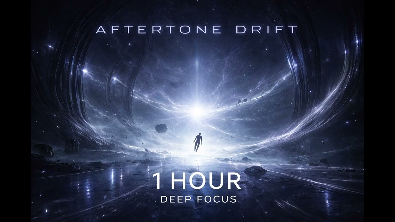 Perfect Deep Work Focus – AFTERTONE DRIFT | 1 Hour Concentration Looped Music