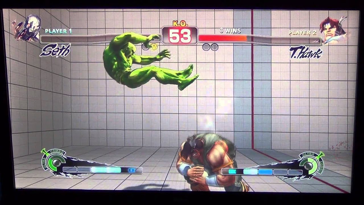 Shadowloo Showdown 2013 AE Qualifier Tekken Tim (Seth) vs Hungbee (T.Hawk)
