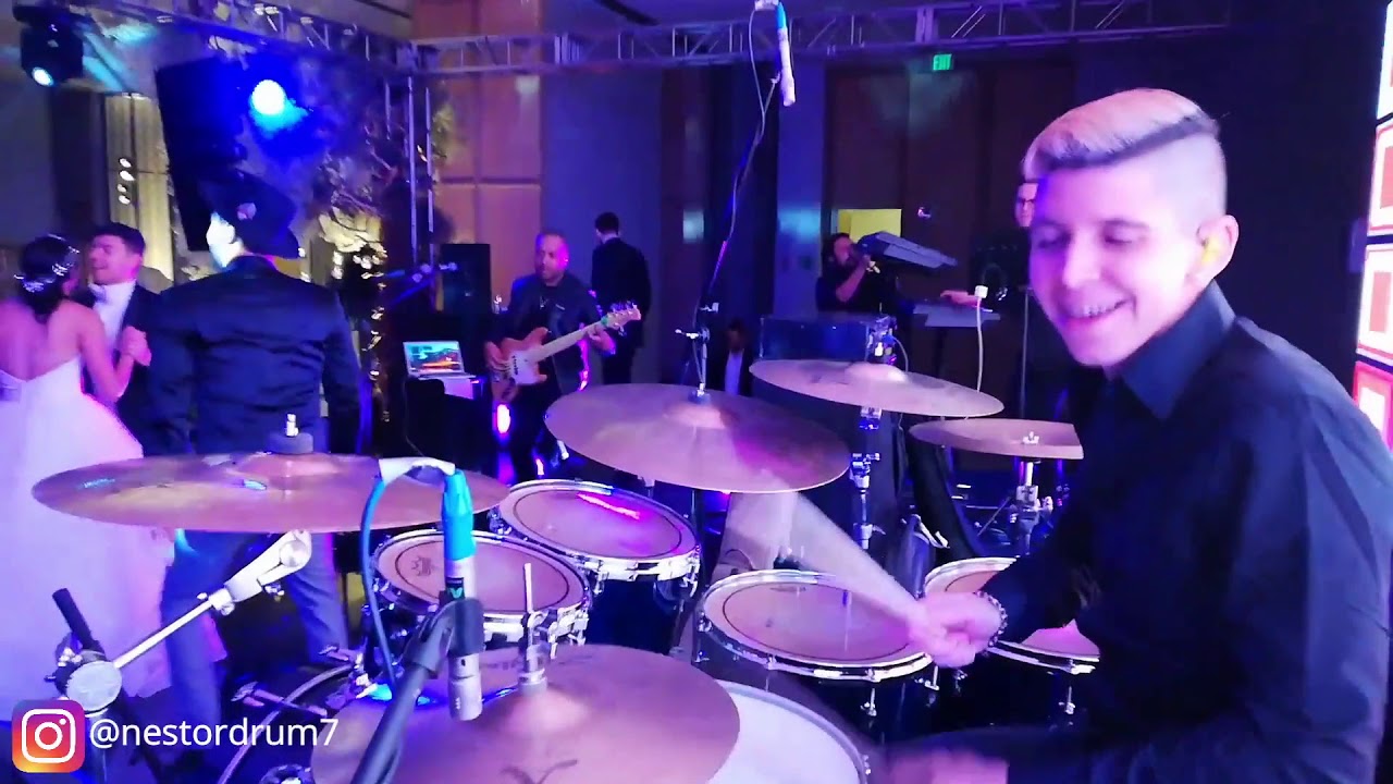 Victor Muñoz Live Show | Intro-Mi Vecina | Nestor Alejandro Paredes [Drum Cam]