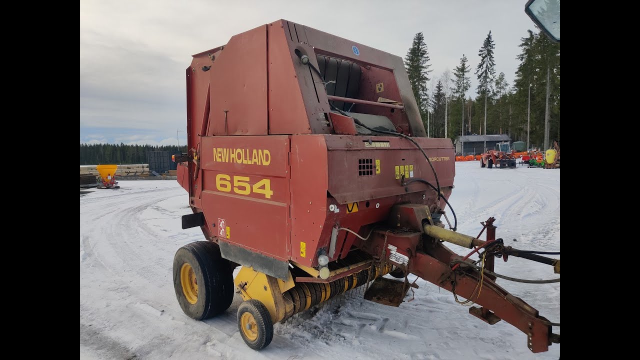 New Holland 654 py&ouml;r&ouml;paalain